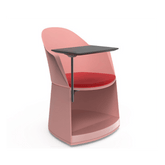 Cila-C Training Chairs With Storage Base and Writing Board - Gavisco Office Furniture